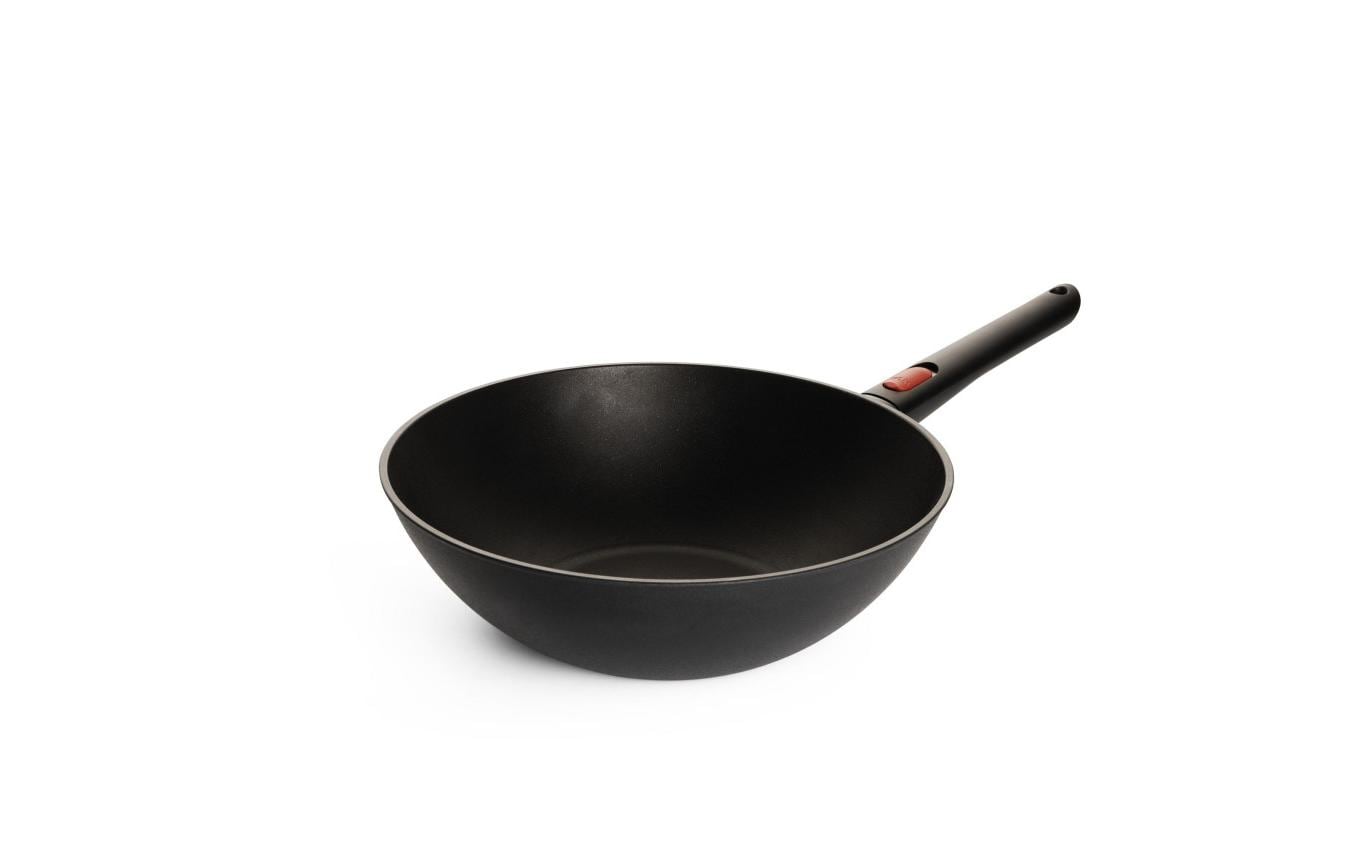 Woll Wok Eco Lite 30 cm, Mit abnehmbarem Stiel