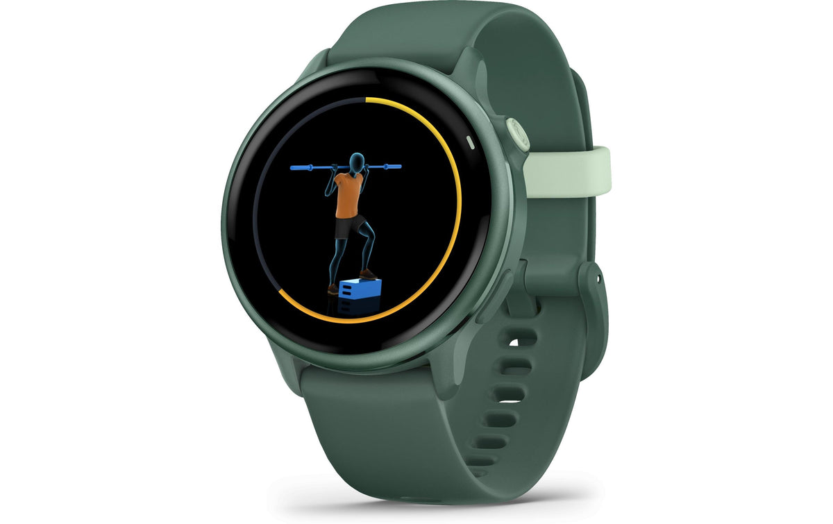 Garmin Vivoactive 6 GPS, Jasper Green, Metallic