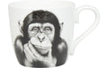 Könitz Bone China Becher Denkender Affe 450ml, H: 88mm, B: 131mm, D: 97mm