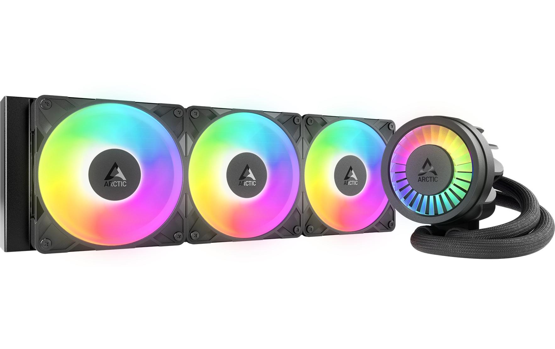 Kühler Arctic Li. Freezer III Pro 360 A-RGB Intel + AMD, Schwarz