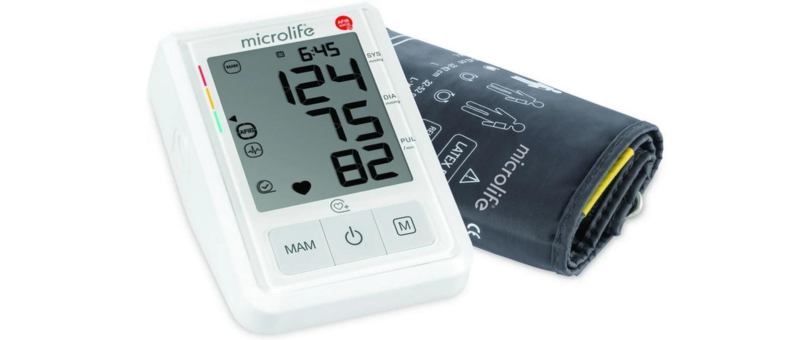 Microlife Blutdruckmessgerät BP B3  Afib Oberarm, 2x 60 Speicherplätze
