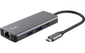 Trust Dalyx 6-in-1 USB-C Multi-Port-Adapter Multi-port Dock