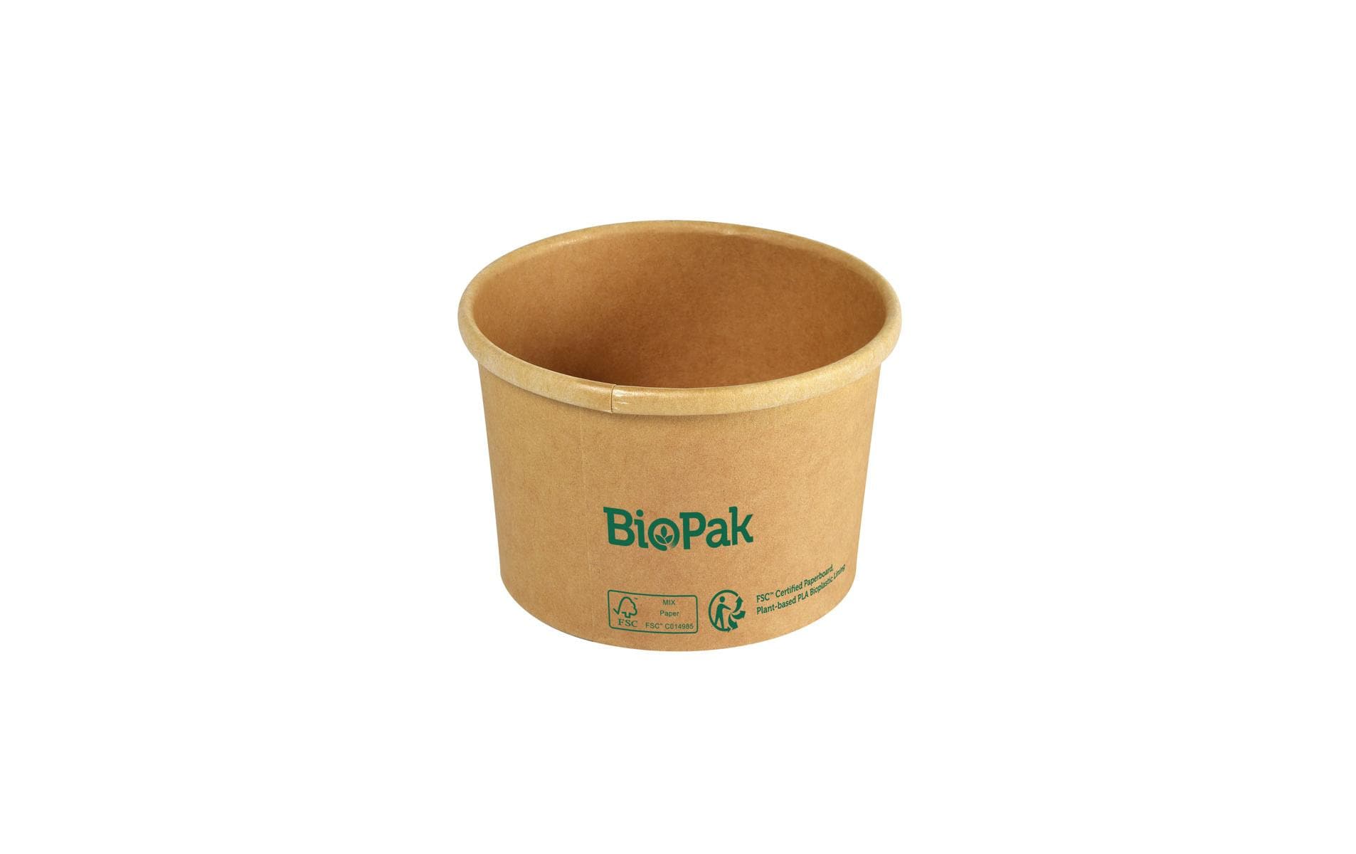 Duni Glacebecher Ronda braun 240ml, 25 Stk.