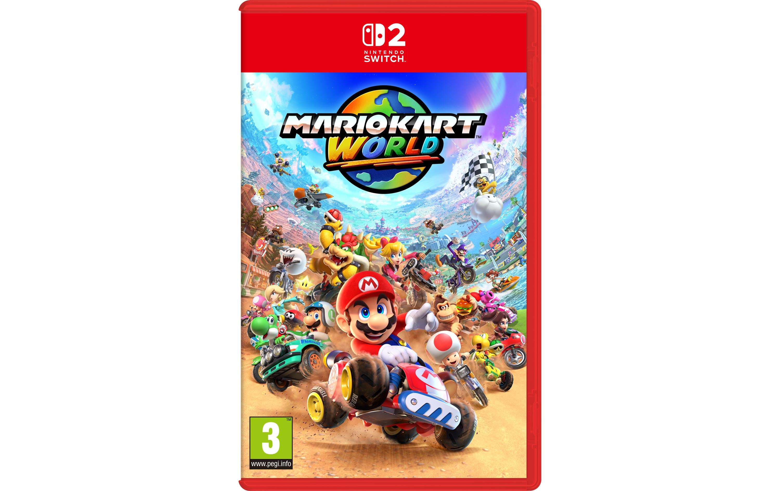 Mario Kart World, Switch 2 Alter: 3+