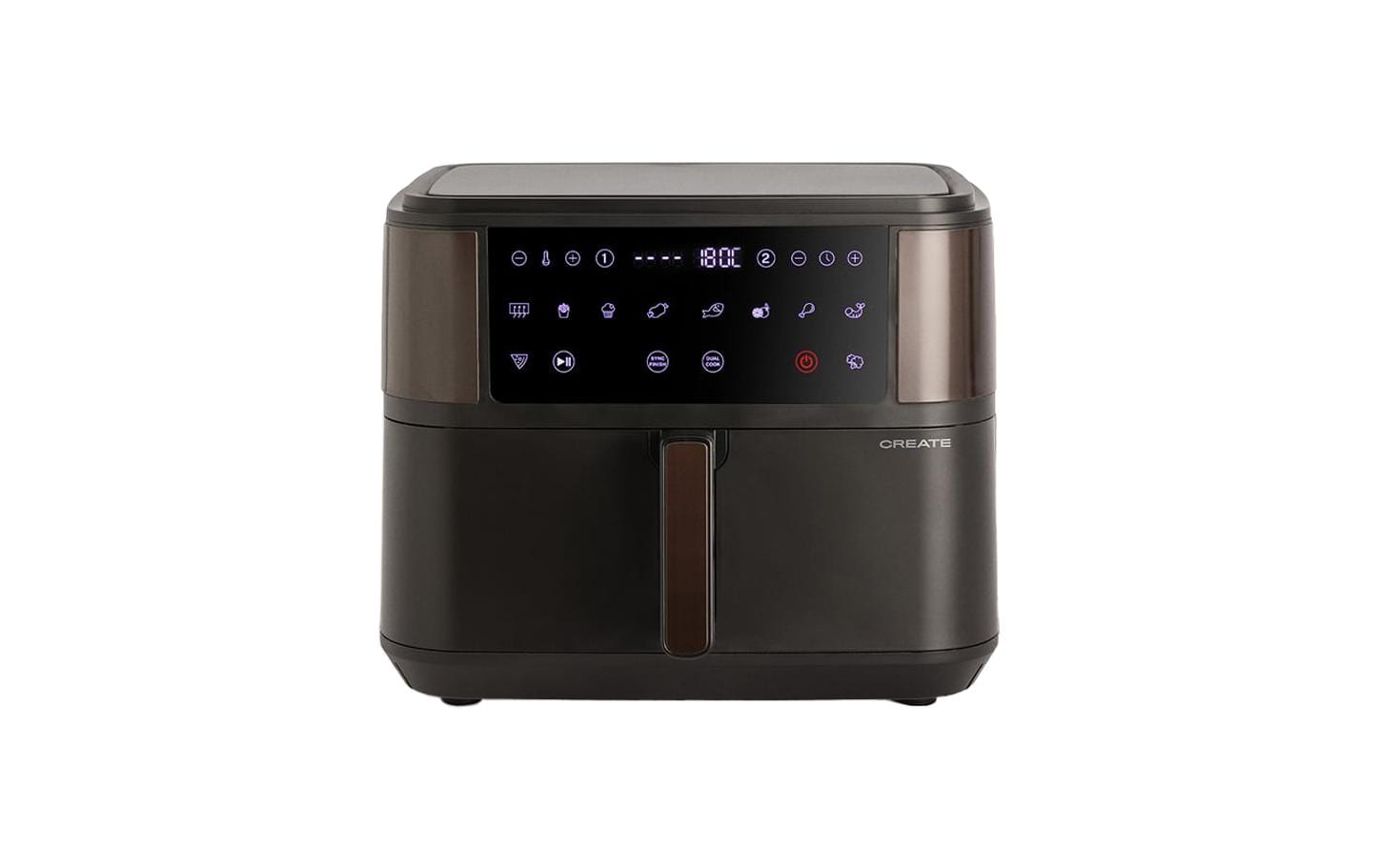 Create Air Fryer Dual Schwarz 2400W