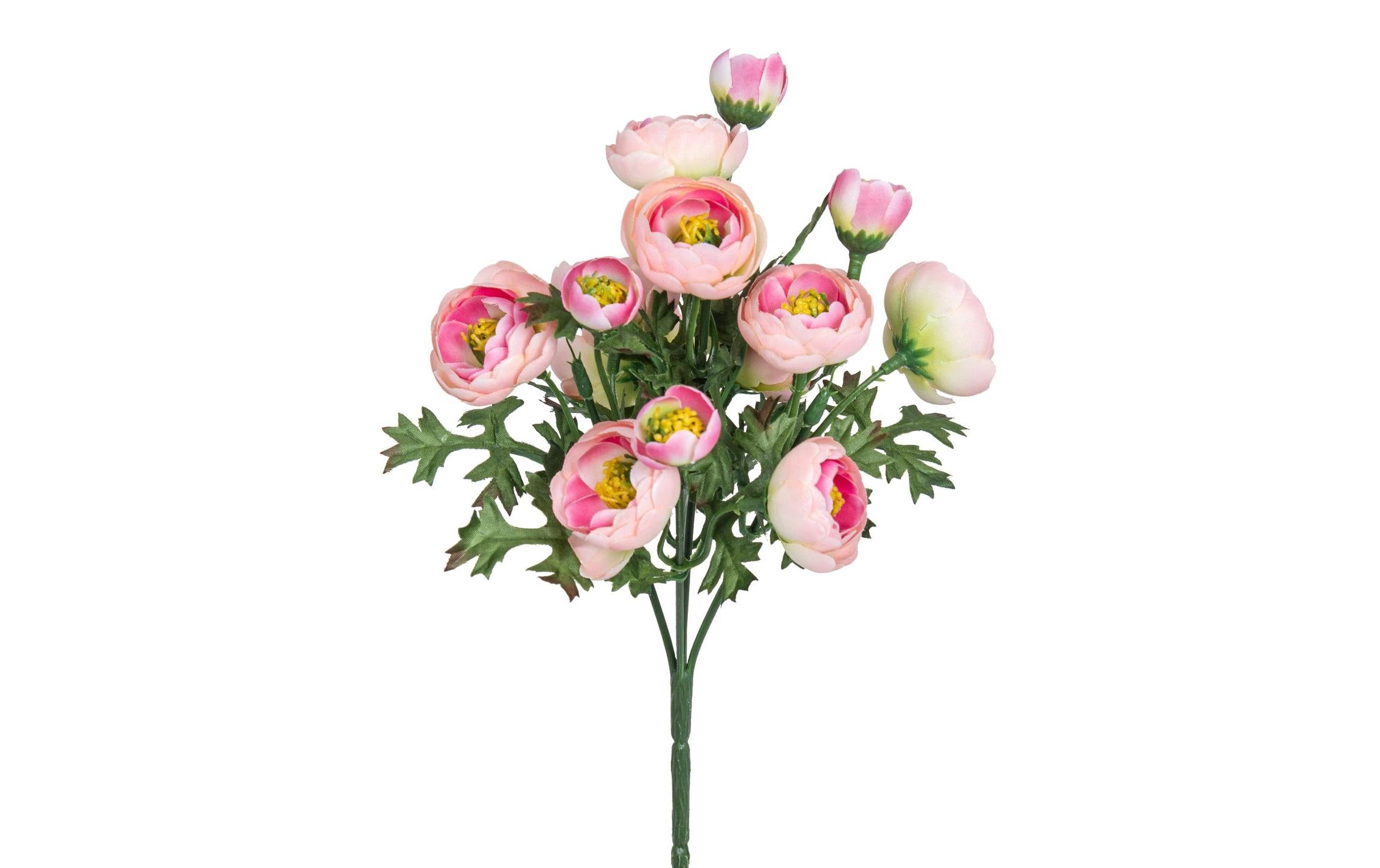 Botanic-Haus Ranunkelstrauss x 5 28 cm rosé