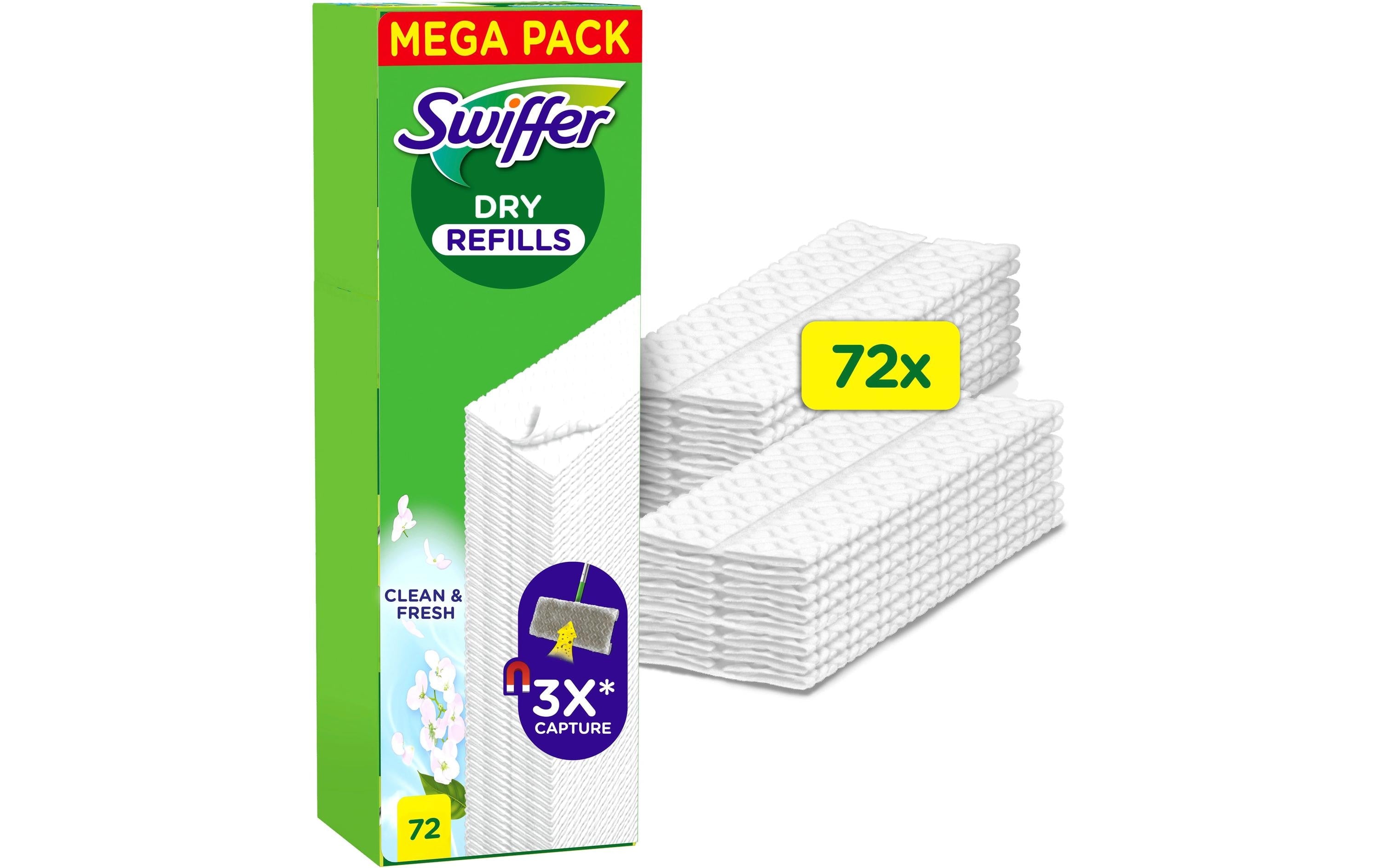 Swiffer Trocken Wischtücher mit Duft Nachfüllpackung 72er