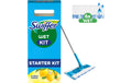 Swiffer Boden Starterset Blue (Bodenstab + 6 Wet Wischtücher)