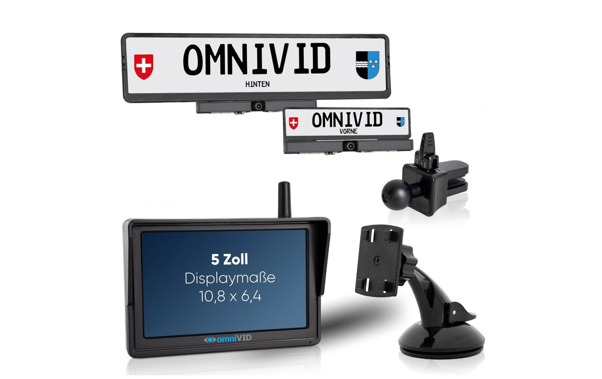 Omnivid Solar 5 DUO Rückfahrkamerasystem