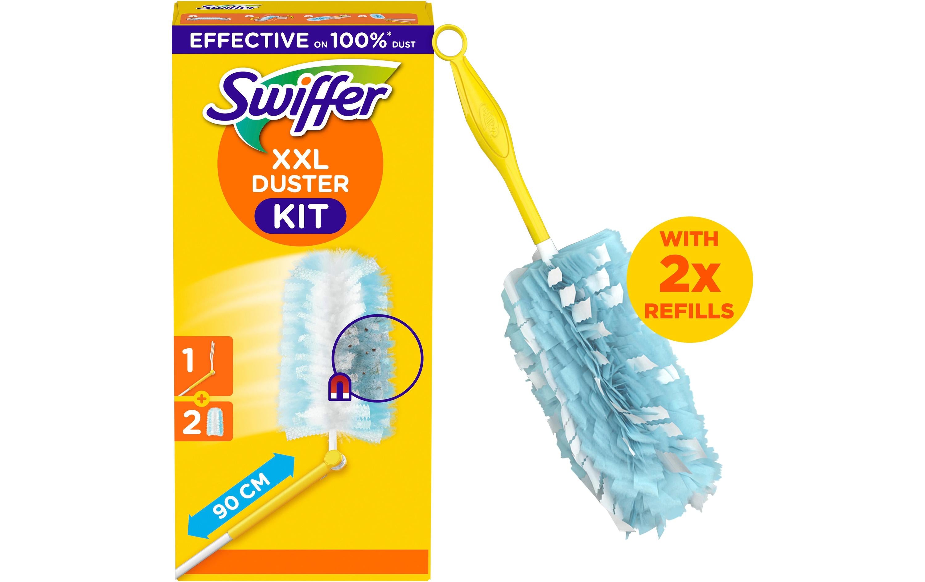 Swiffer Staubmagnet XXL Starterset Griff + 2 Tücher