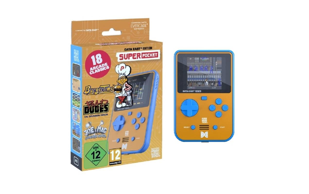 Blaze Evercade Data East Super Pocket Inkl. 18 Games