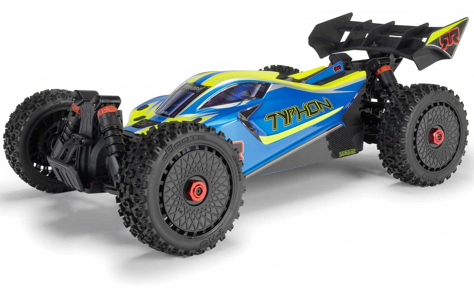 Arrma Buggy Typhon MEGA 665 Blau