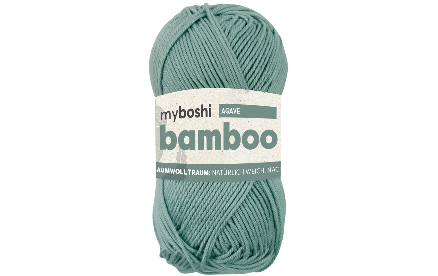 myboshi Wolle Bamboo, agave 50 g, 125 m, 60% BB  40 % CO