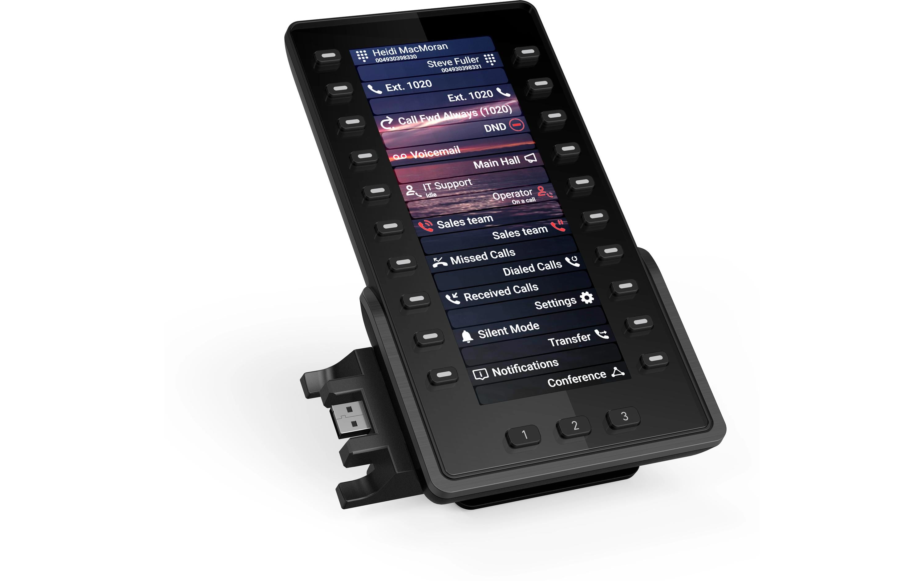 Gigaset P800 Key PRO USB-Zusatztastenfeld, Farbdisplay