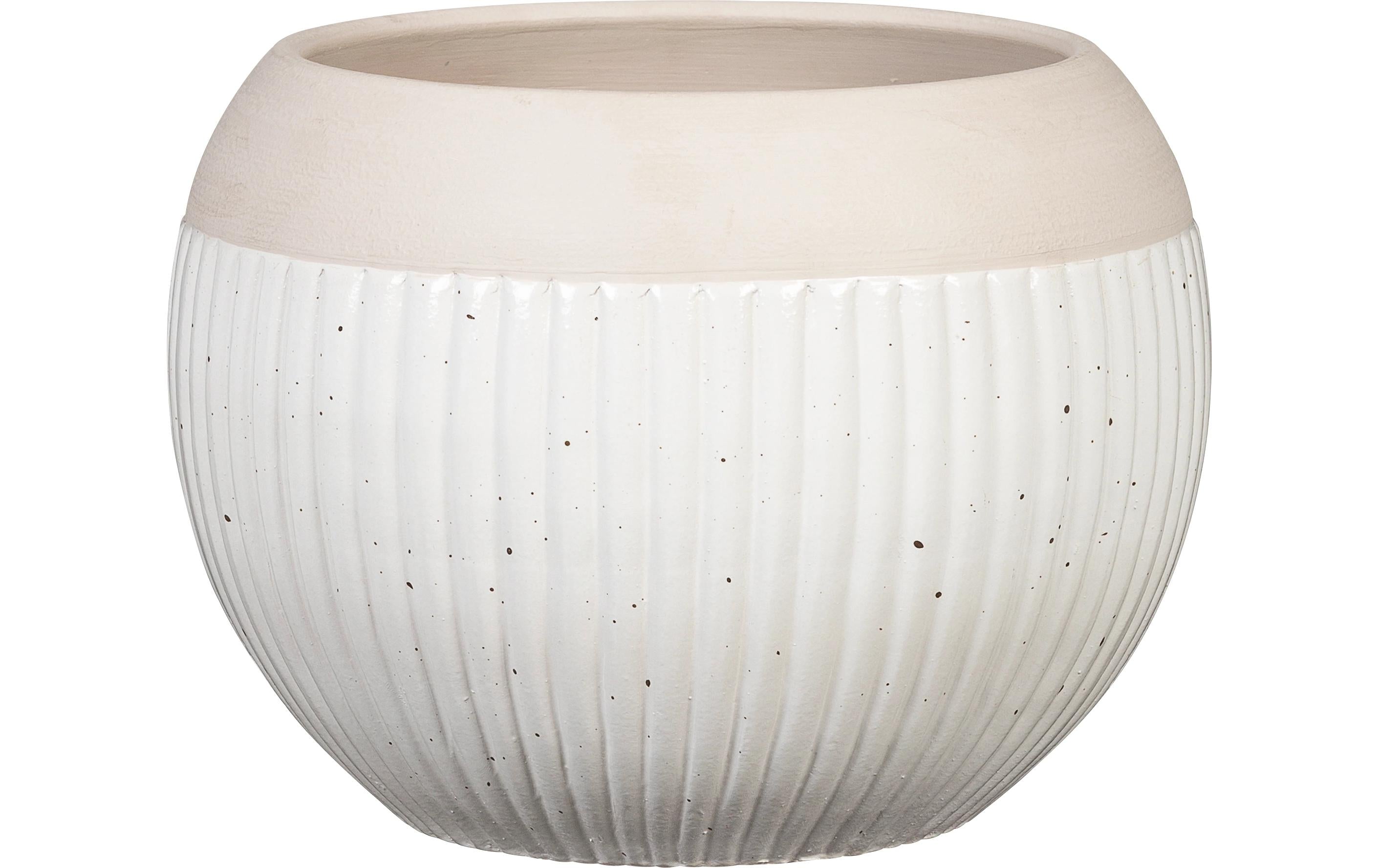 Scheurich Übertopf Blanco 16/719 Weiss , 12.3x12.3x11.5cm