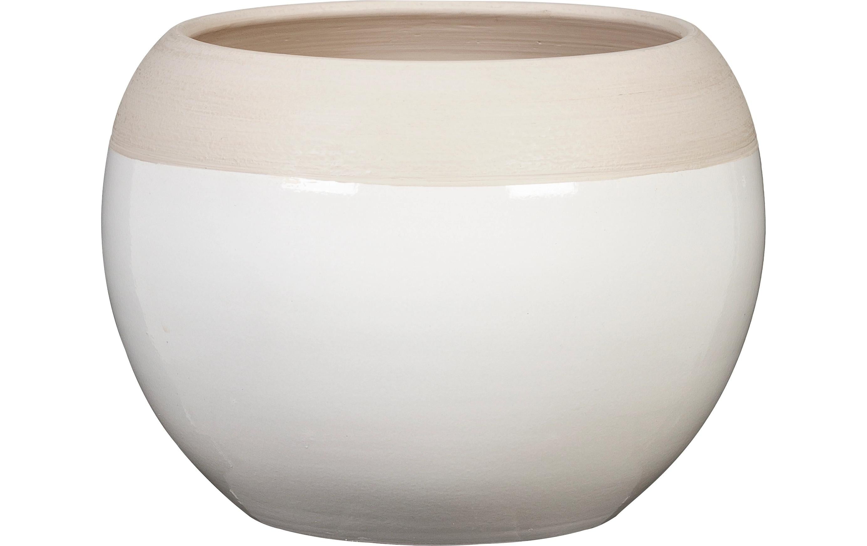 Scheurich Übertopf Blanco 16/718 Weiss , 12.3x12.3x11.5cm