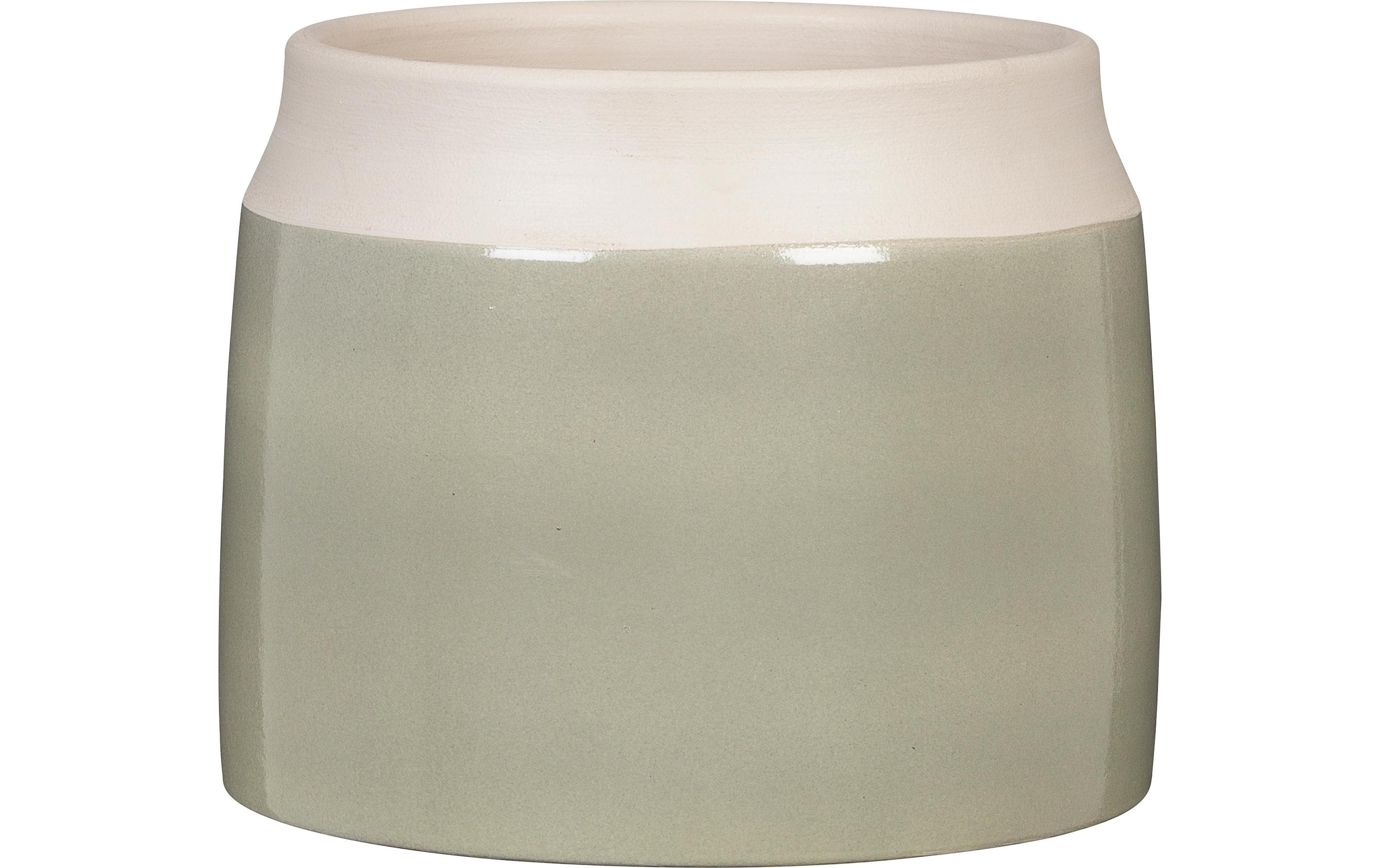 Scheurich Übertopf Verde 20/717 Grau , 17.5x17.5x16.5cm