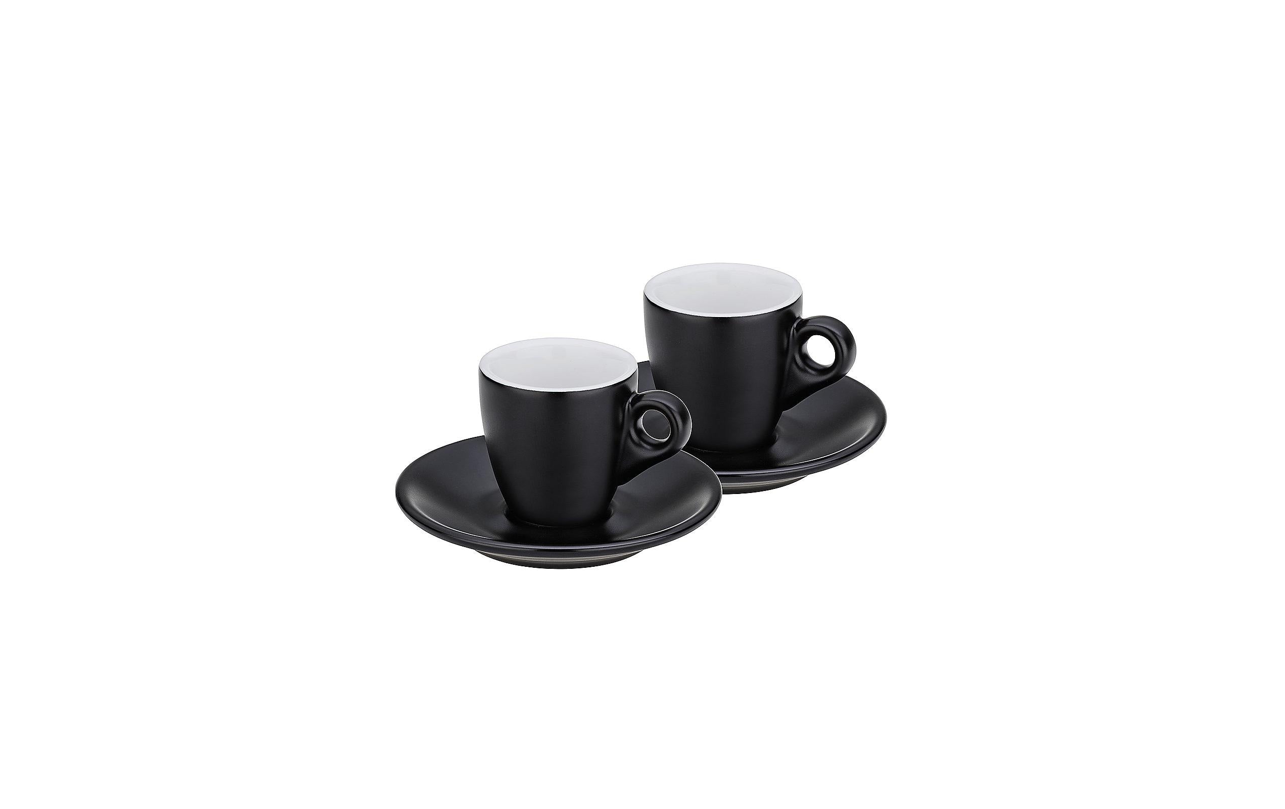 Kela Espressotassen-Set 2 Stück, Schwarz