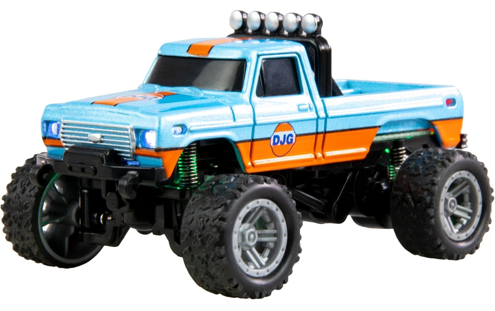Amewi RC-Monstertruck Die Cast 1:64 RTR blau/orange