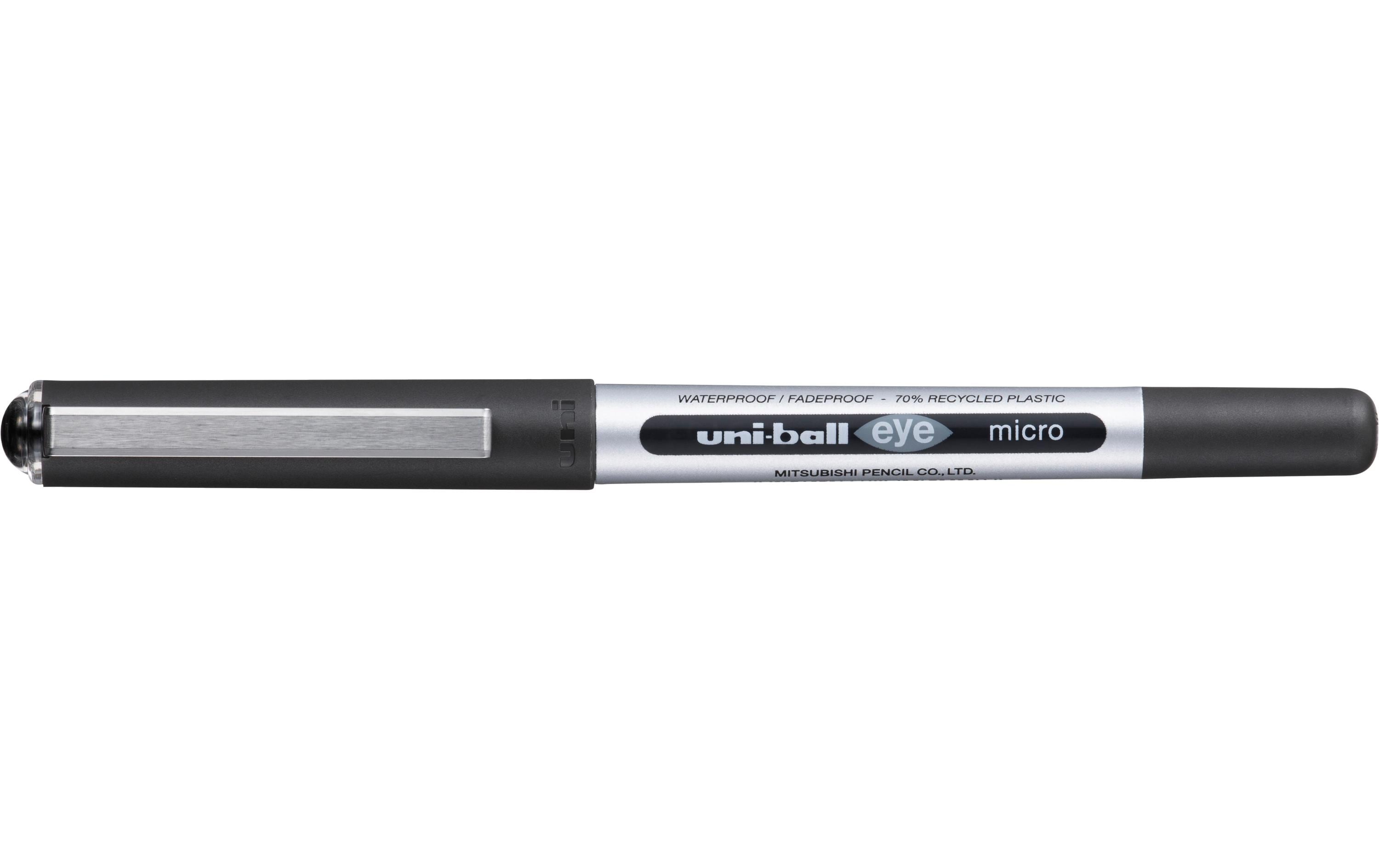 UNIBALL EYE Micro 0.5 mm ECO Flüssig-Tintenroller schwarz