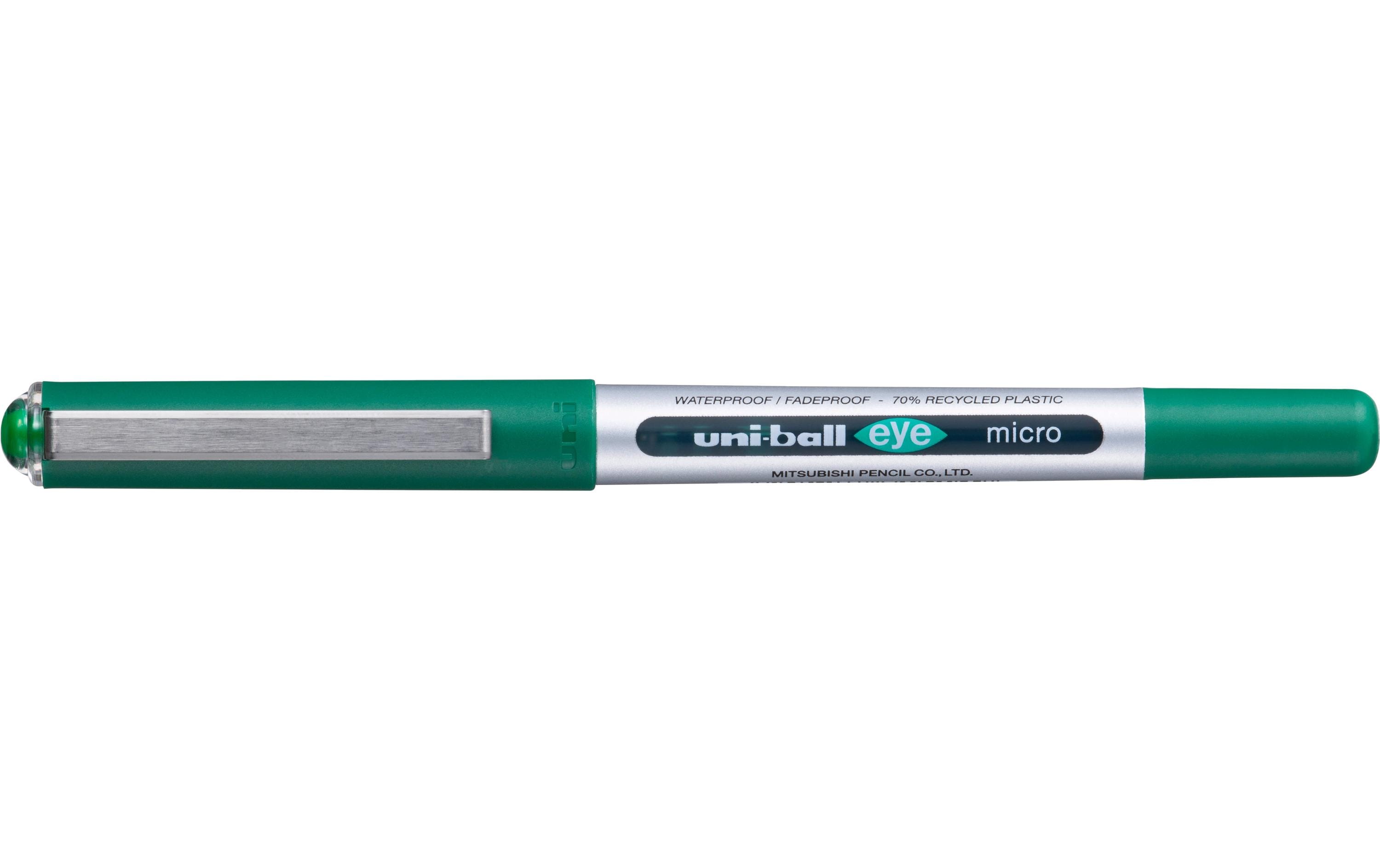 UNIBALL EYE Micro 0.5 mm ECO Flüssig-Tintenroller grün