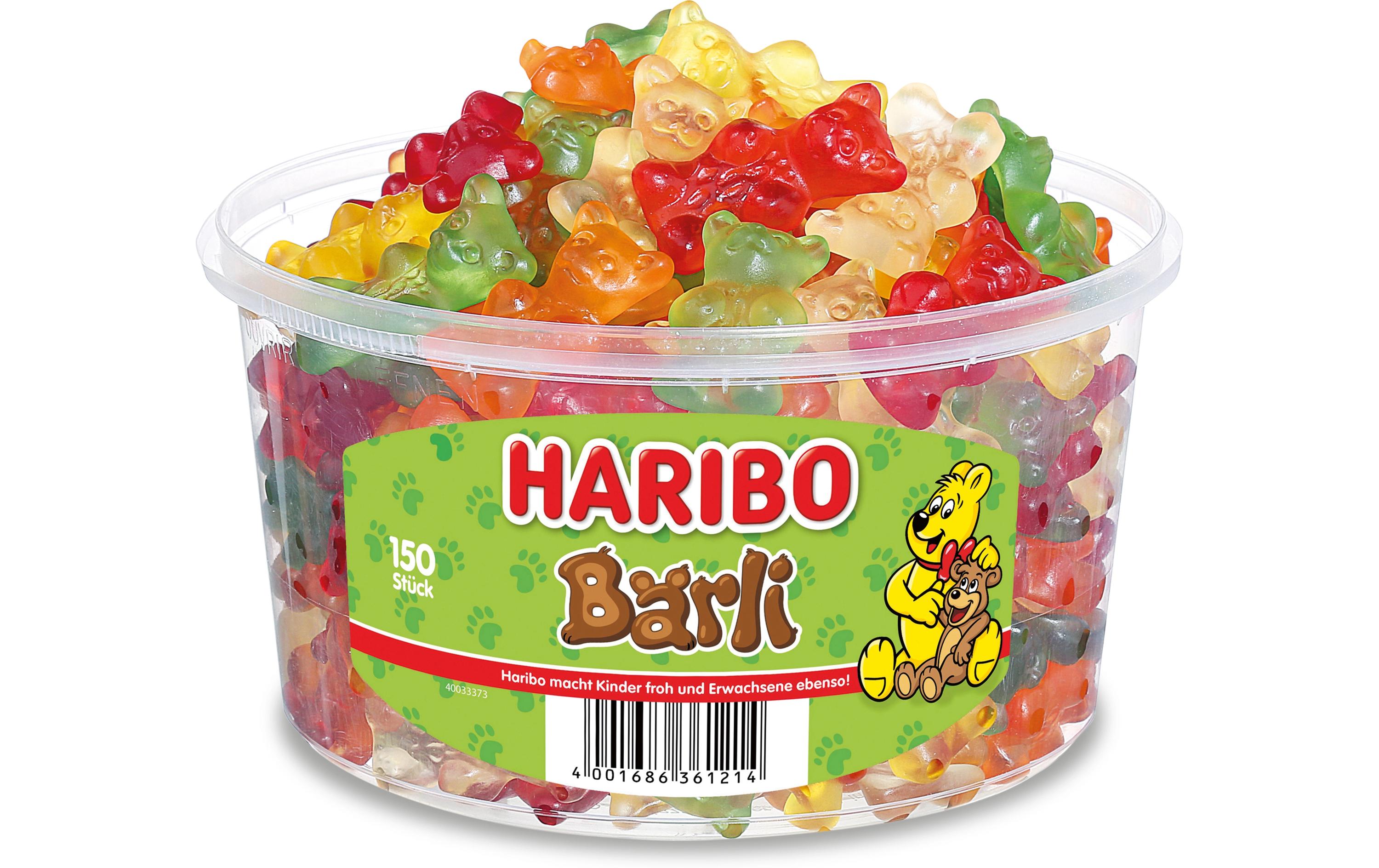 Haribo Bärli Dose 150 Stück