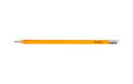 Office Focus Bleistift mit Radiergummi HB, mittel, 12 Stk, gelb