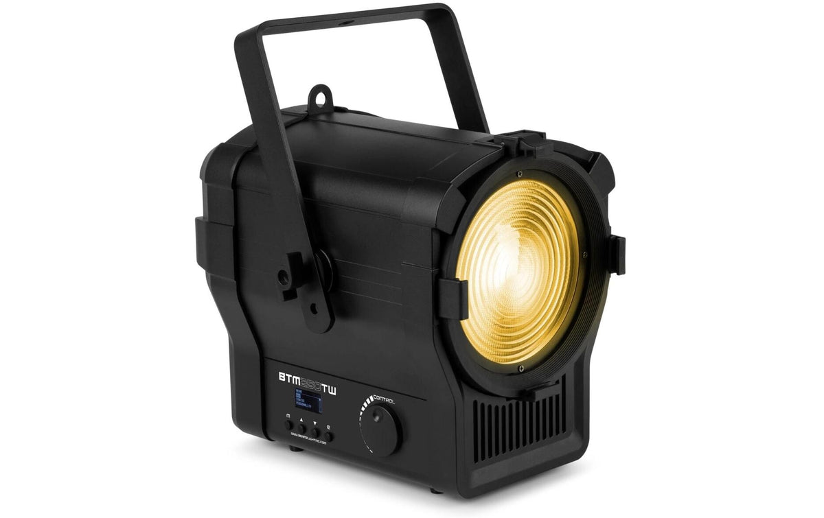 BeamZ Pro BTM250TW Fresnel LED Spot, 250W WW/CW COB-LED, Zoom
