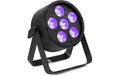 BeamZ Pro BAC324 LED Par, 6x 10W, RGBWAUV, IR, DMX