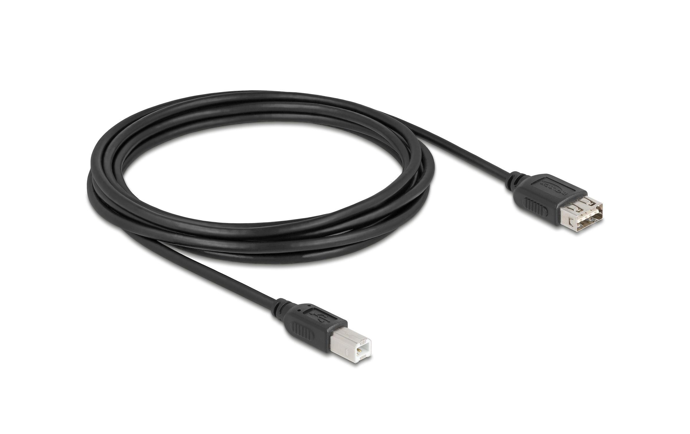 Delock USB2.0 Kabel EASY USB A-B, 3.0m USB-A Seite beidseitig einsteckbar, schwarz