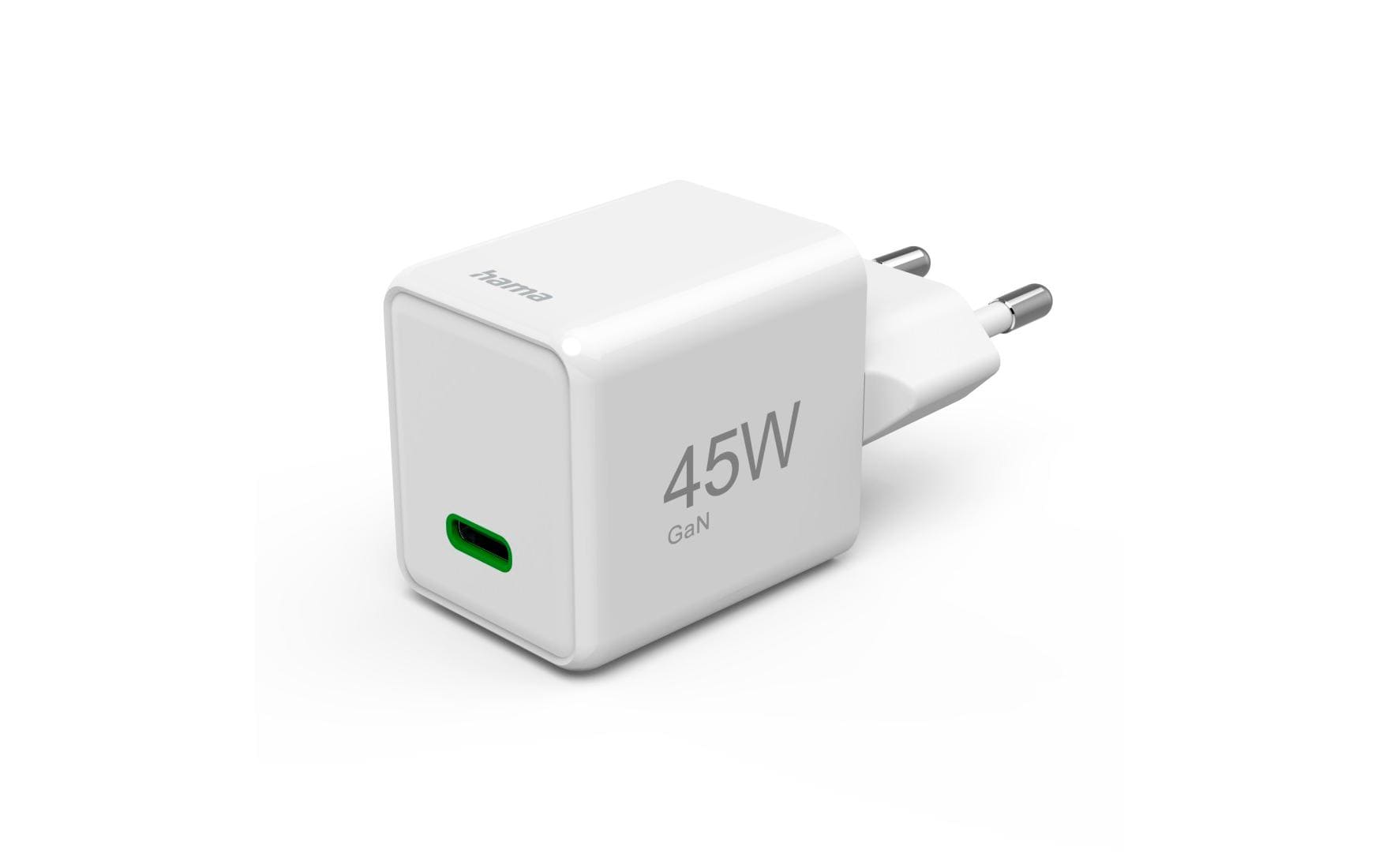 Hama Gan charger USBC PD 45W 45W weiss