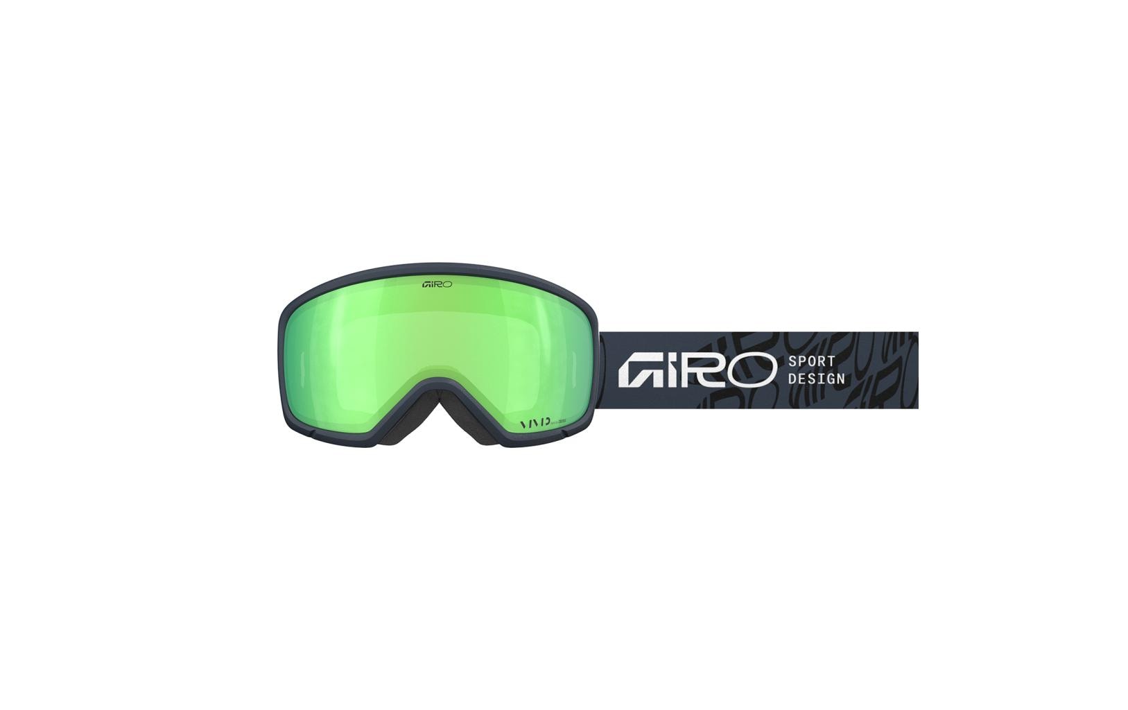 Giro Ringo Vivid Goggle indigo endless Lens: vivid emerald S2