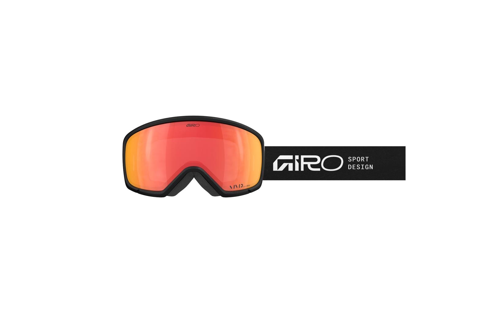 Giro Ringo Vivid Goggle black stacked Lens: vivid ember S2