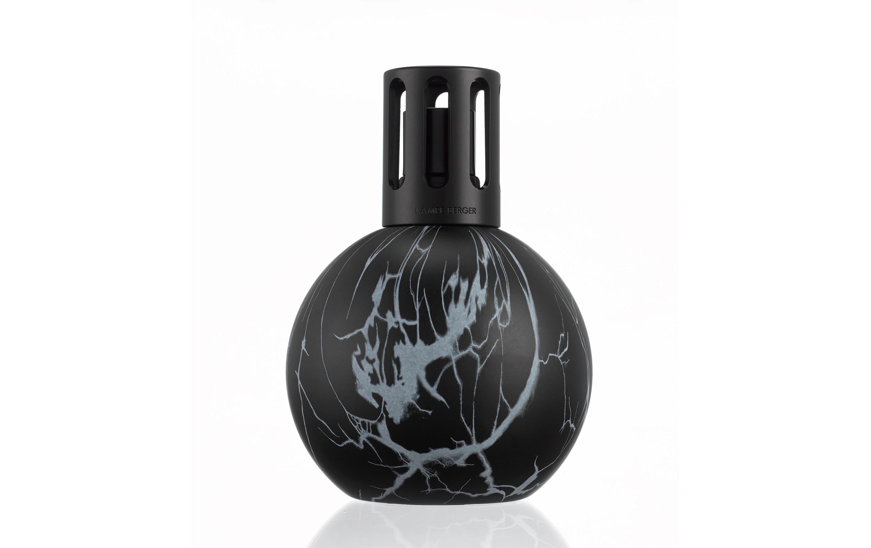 Maison B. Duftlampe Marbrure Fassungsvermögen: 413 ml, Schwarz