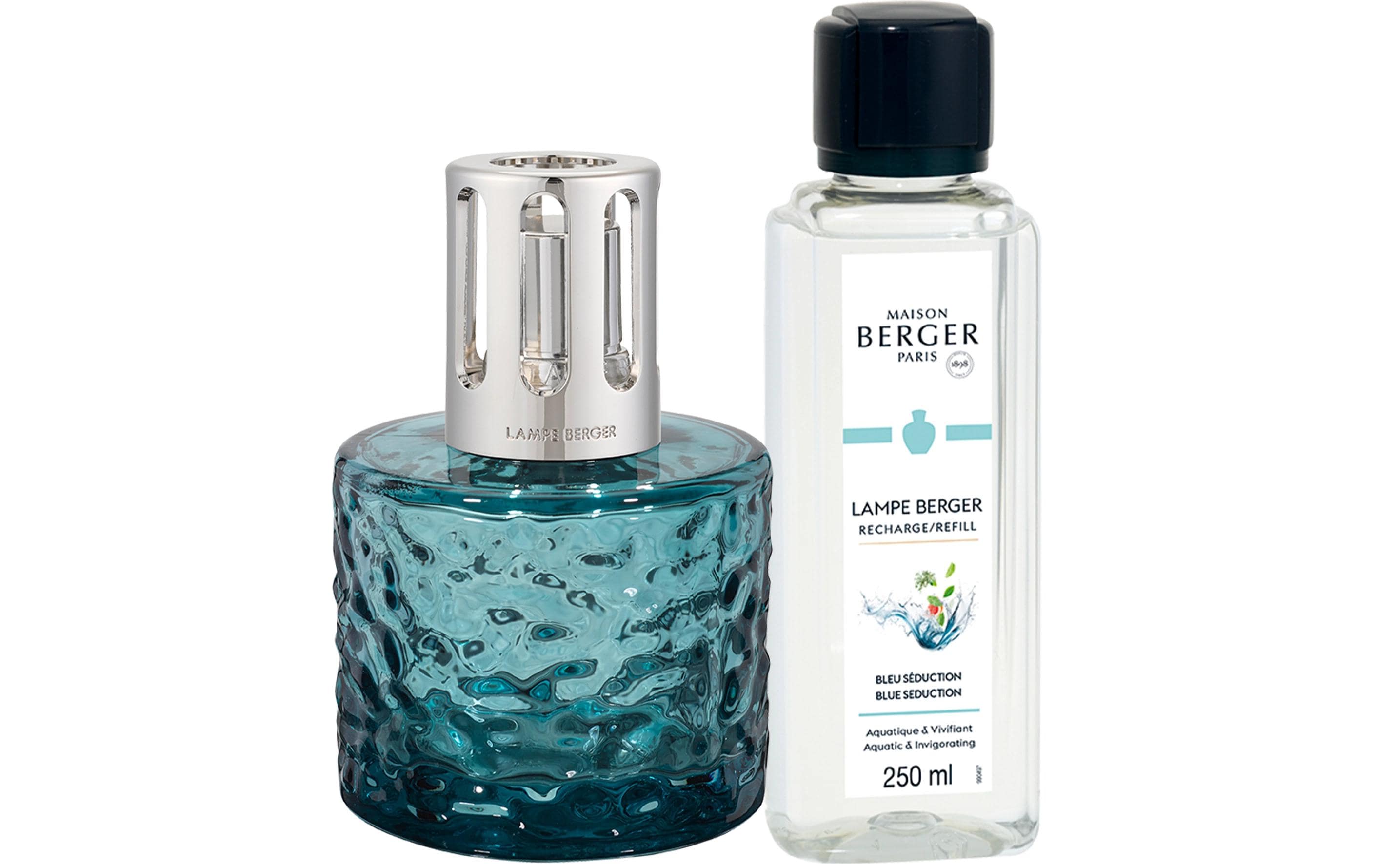 Maison B. Duftlampe Mirage Blau inkl. 250ml Bleu Seduction