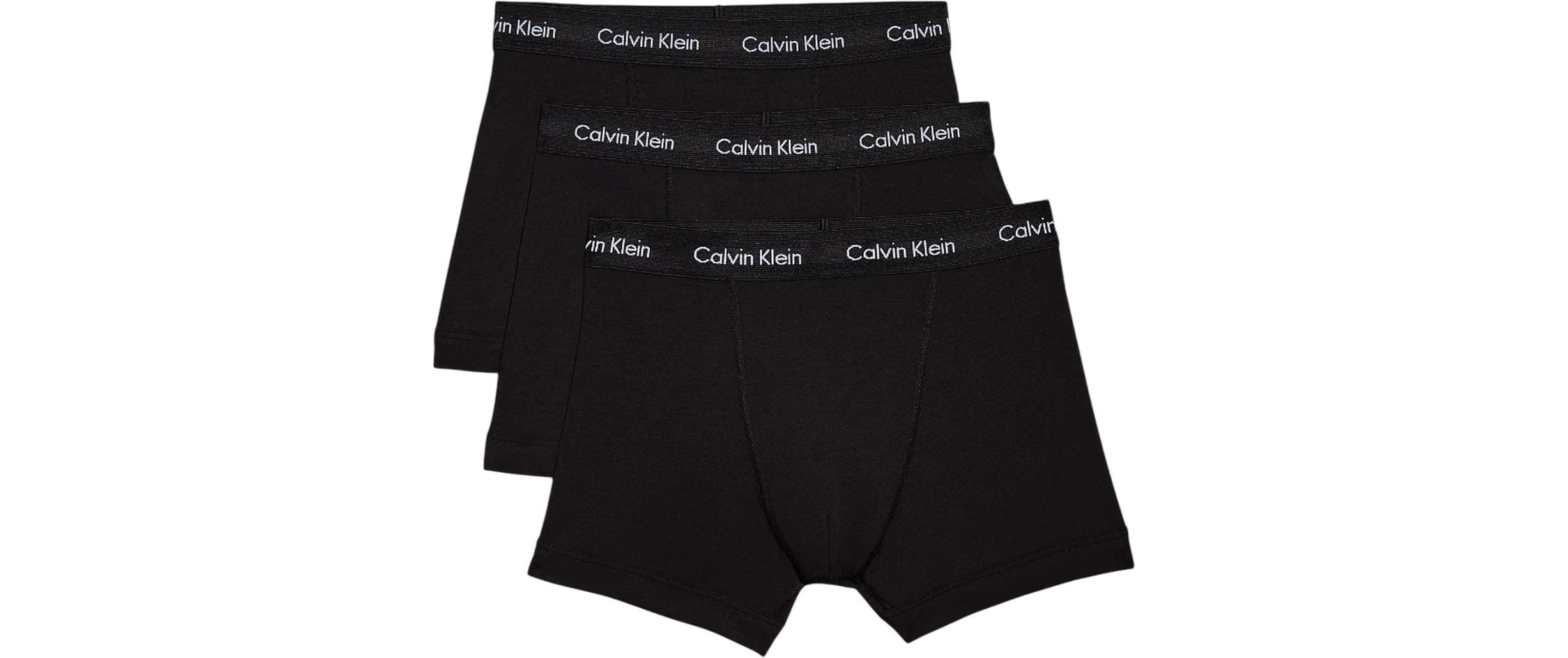 Calvin Klein 3P Trunk Black/White/Black, S