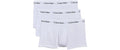 Calvin Klein 3P Low Rise Trunk White, S