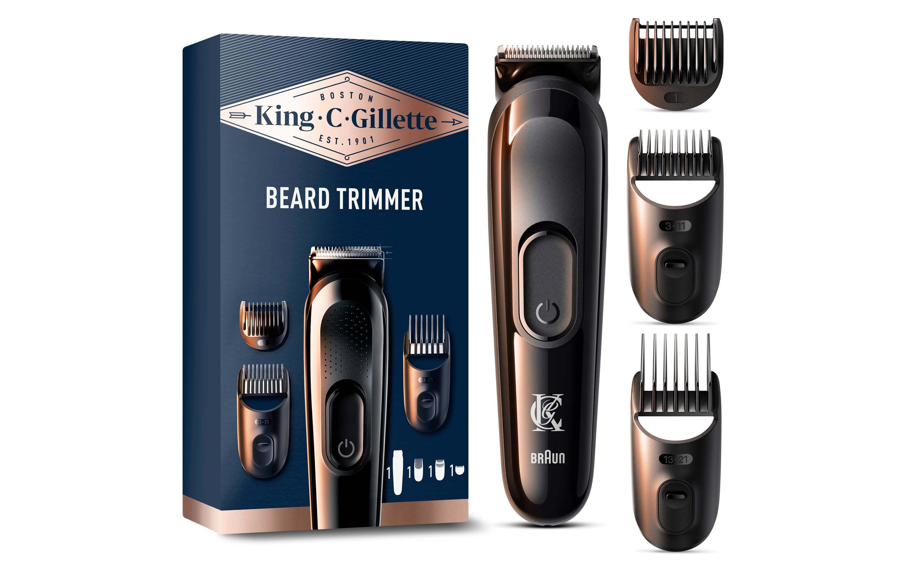 King C. Gillette elektrischer Barttrimmer