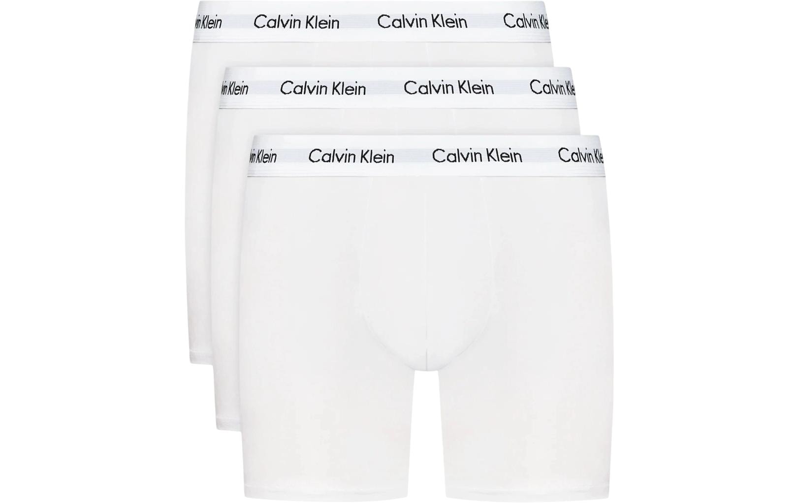Calvin Klein Boxer Brief 3Pk White, L