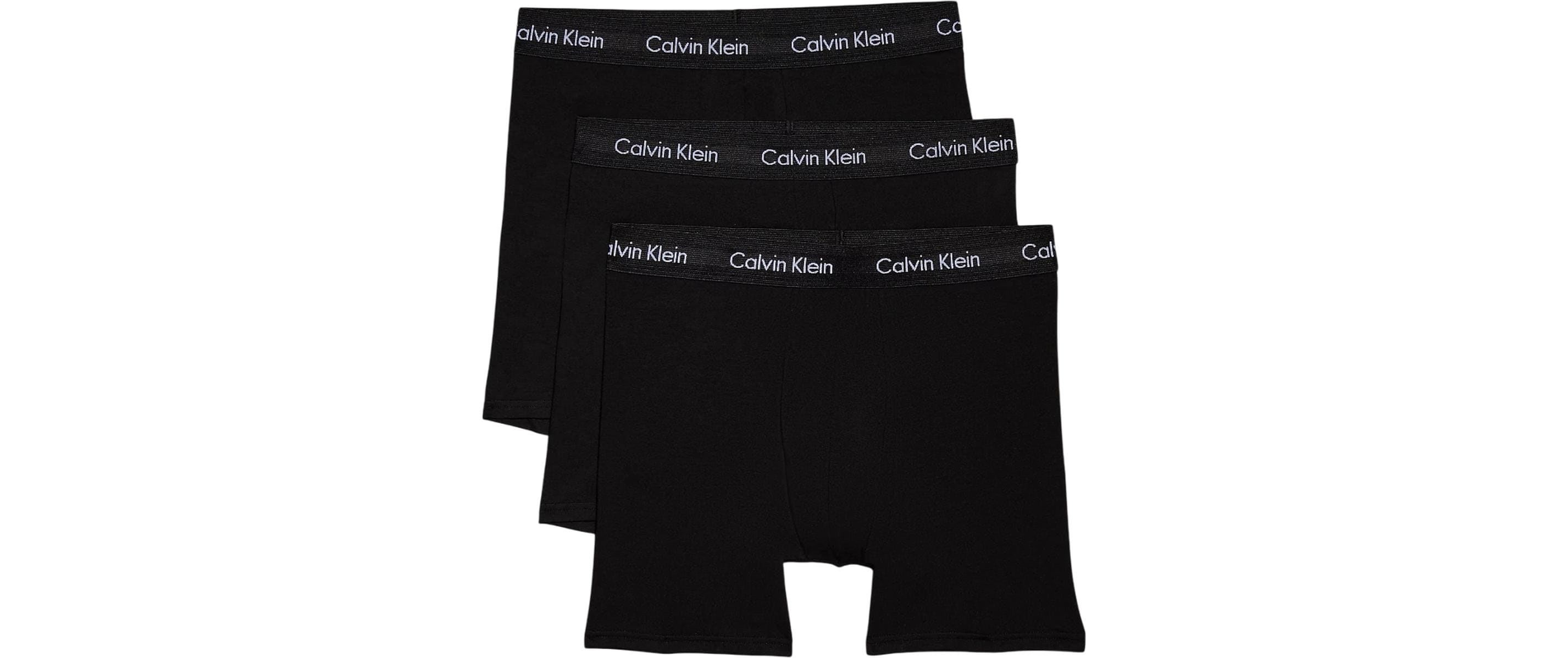 Calvin Klein Boxer Brief 3Pk Black/White/Black, S