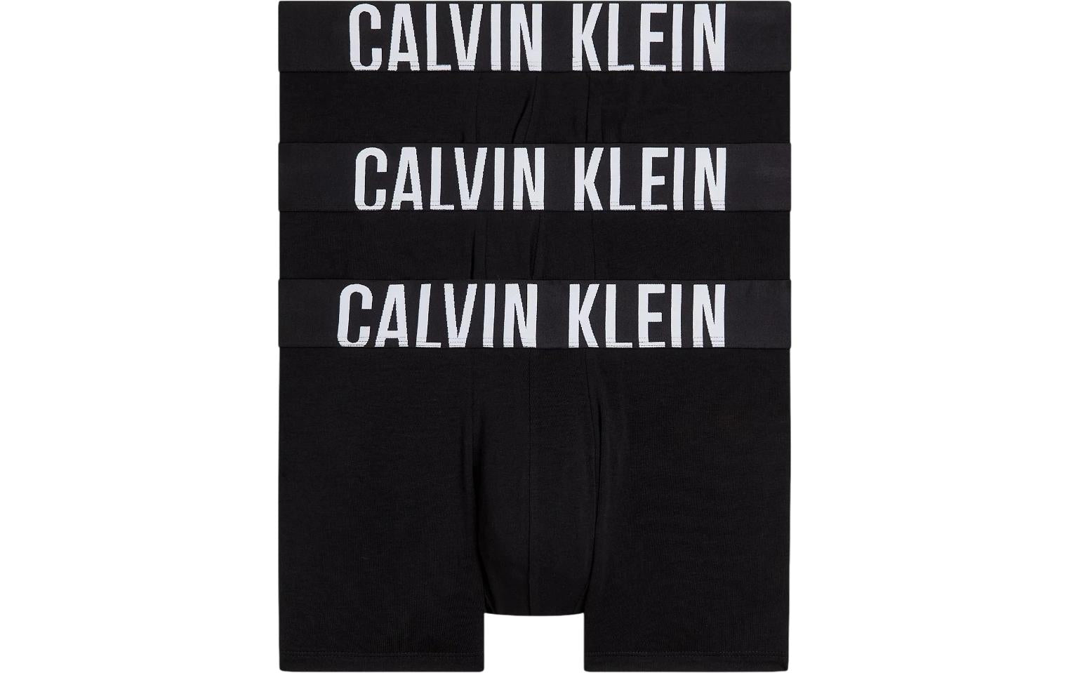 Calvin Klein Trunk 3Pk Black/Black/Black, S