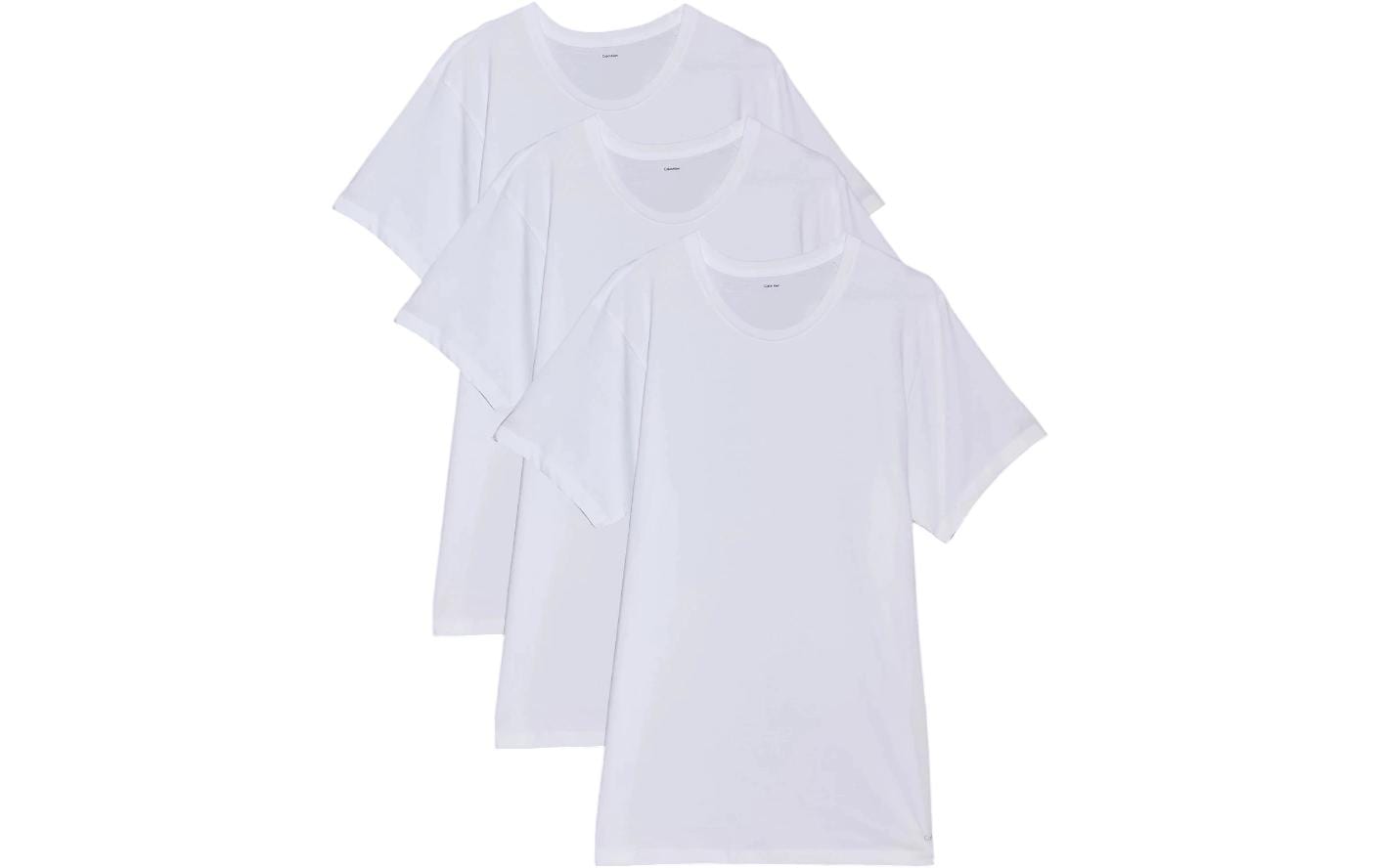 Calvin Klein S/S Crew Neck 3Pk White, L