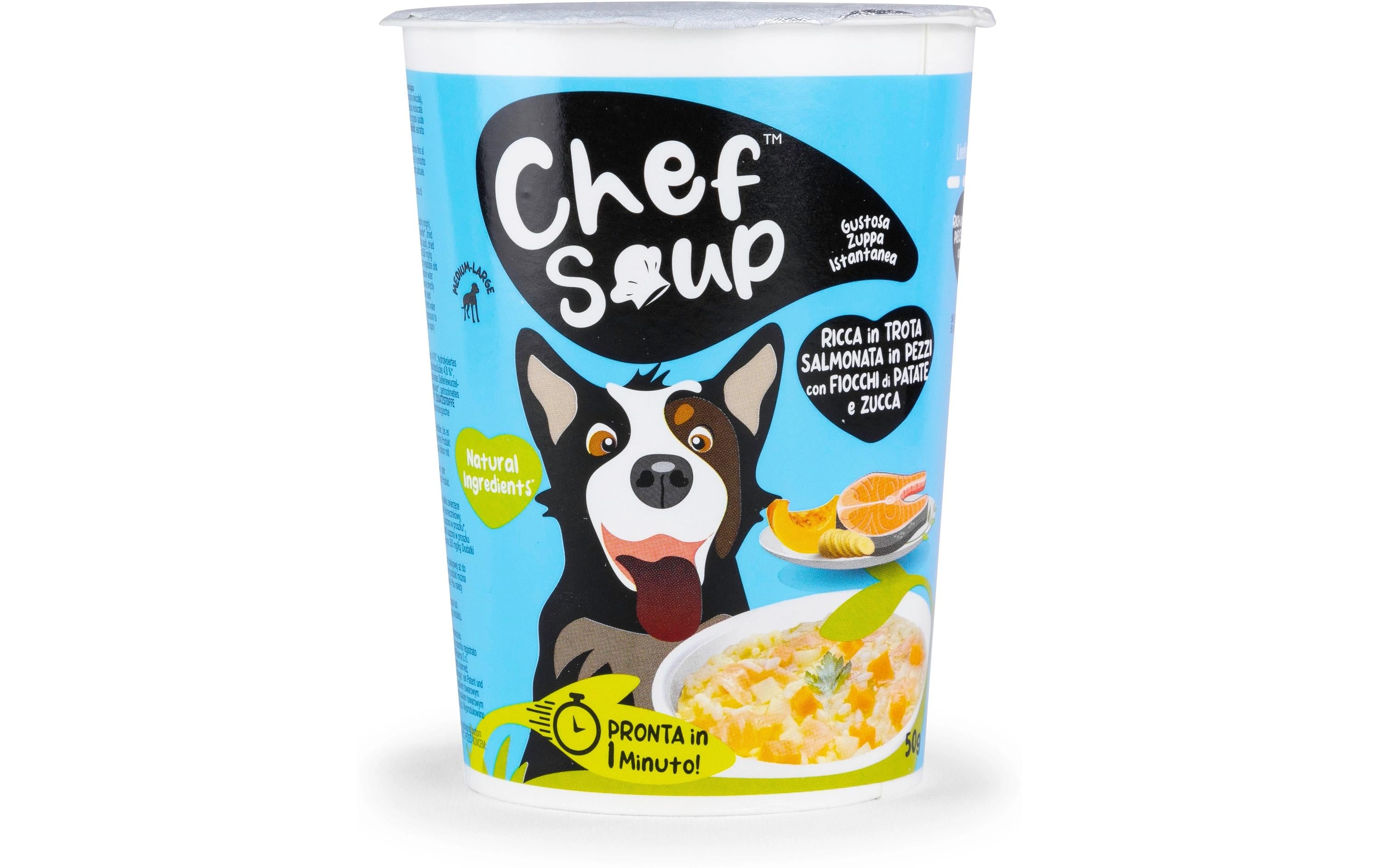 Chef Soup Lachsforelle, Kartoffel, Kürbis 50g