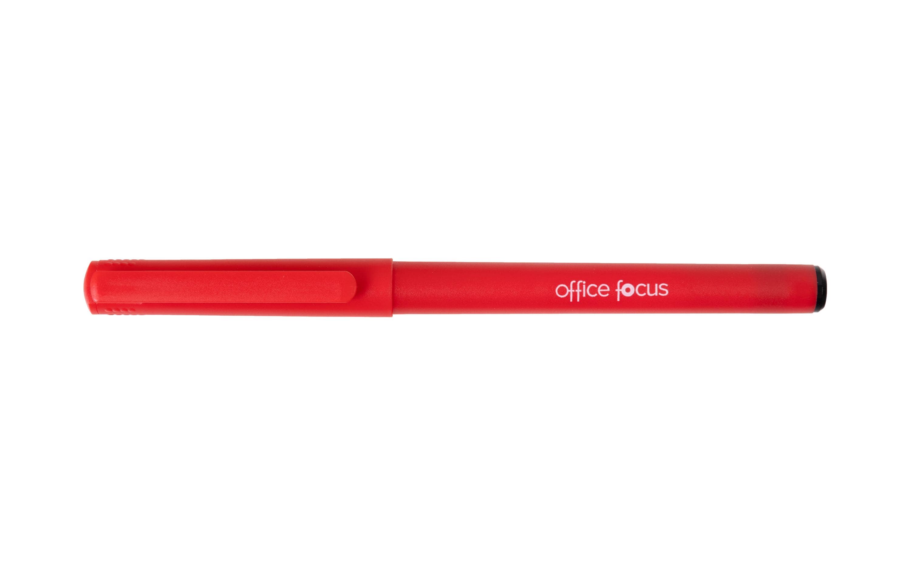 Office Focus Fineliner, 0.4mm, 2028D rot, 12 Stück