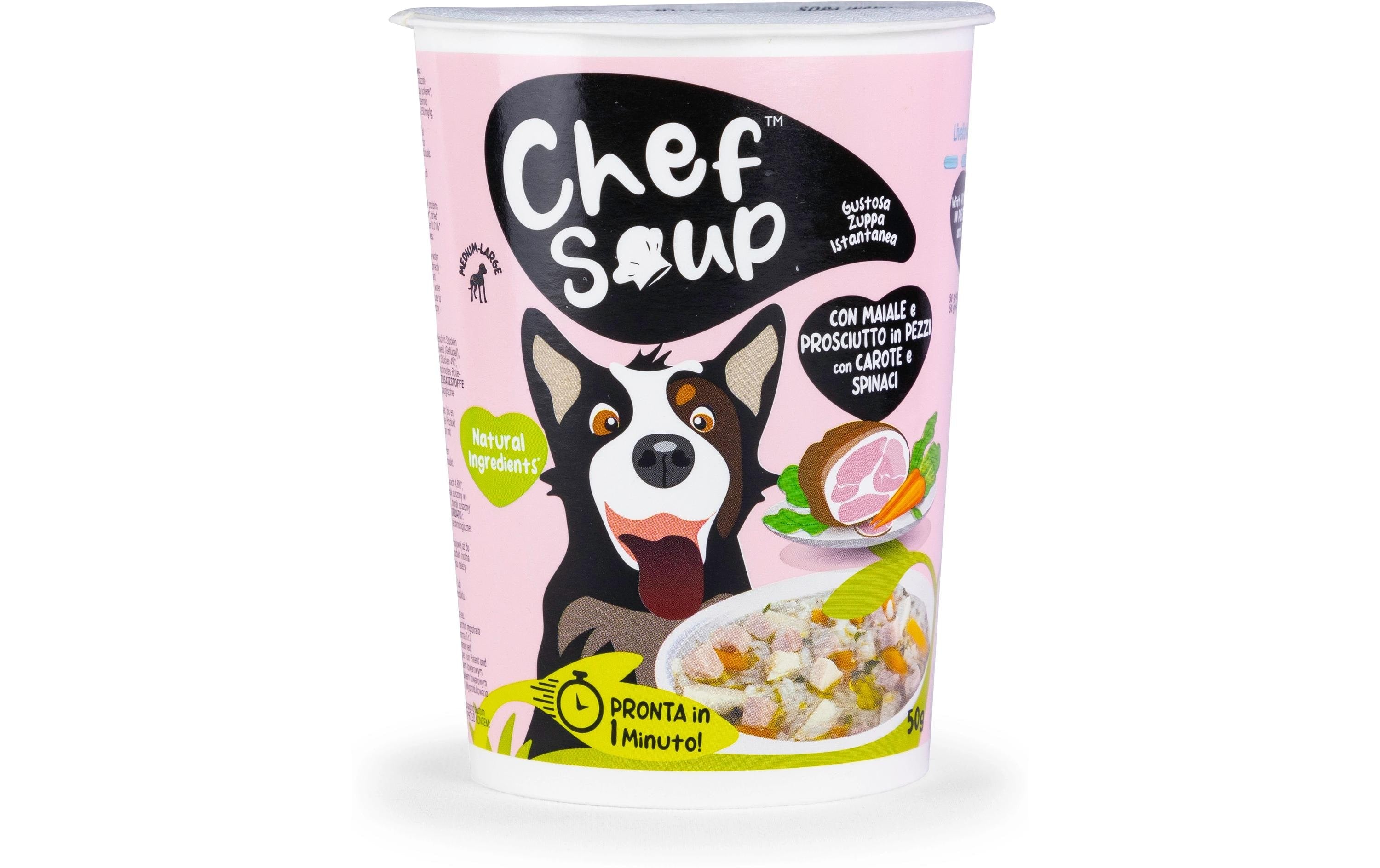 Chef Soup Schwein, Schinken, Spinat 50g