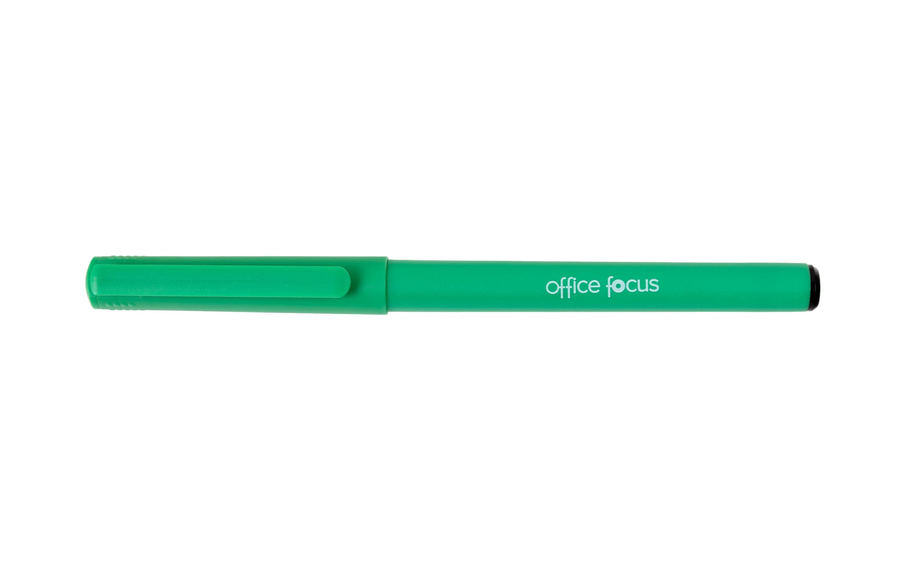Office Focus Fineliner, 0.4mm, 2028D grün, 12 Stück