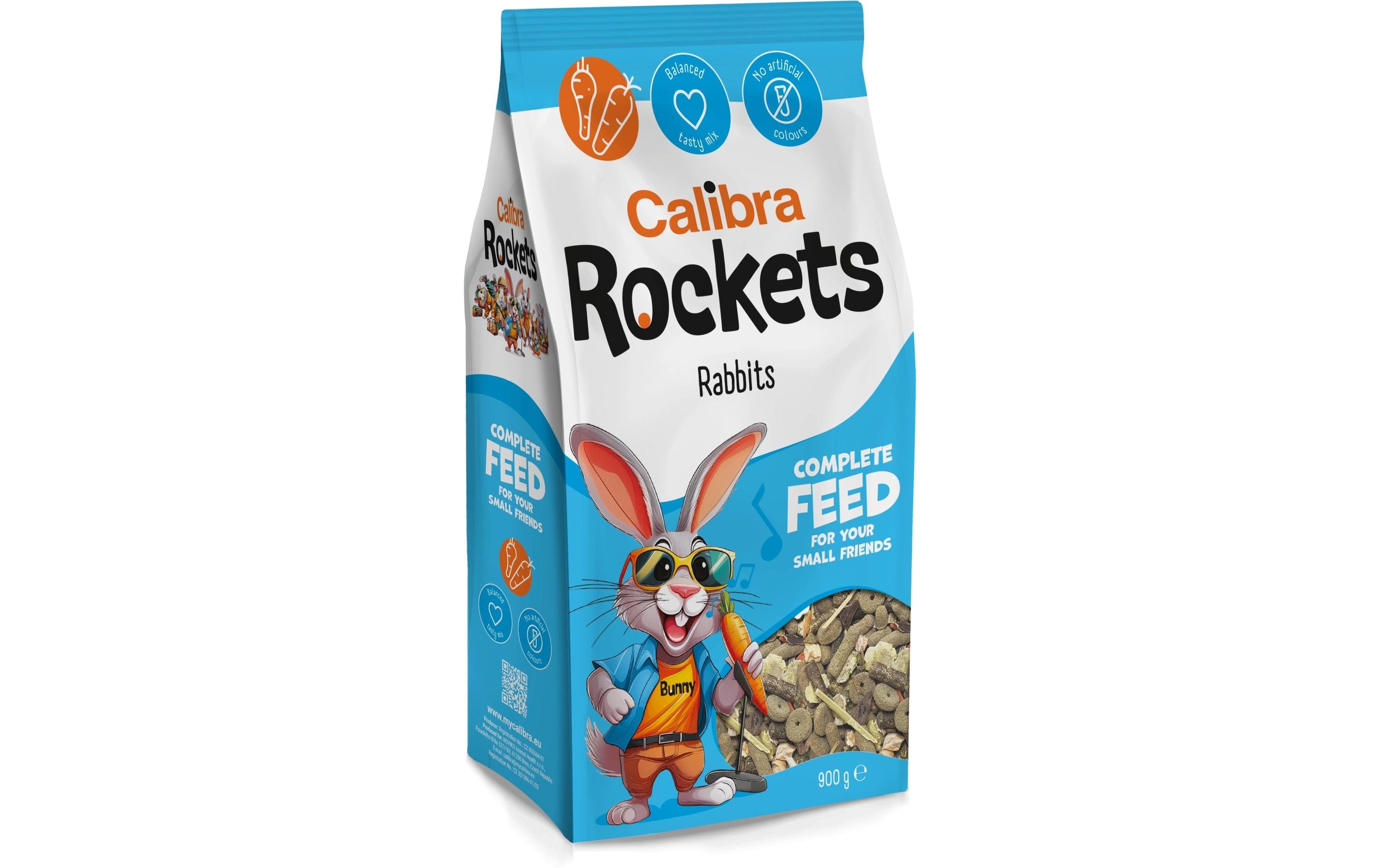 Calibra Rockets Kaninchen Mix 900g