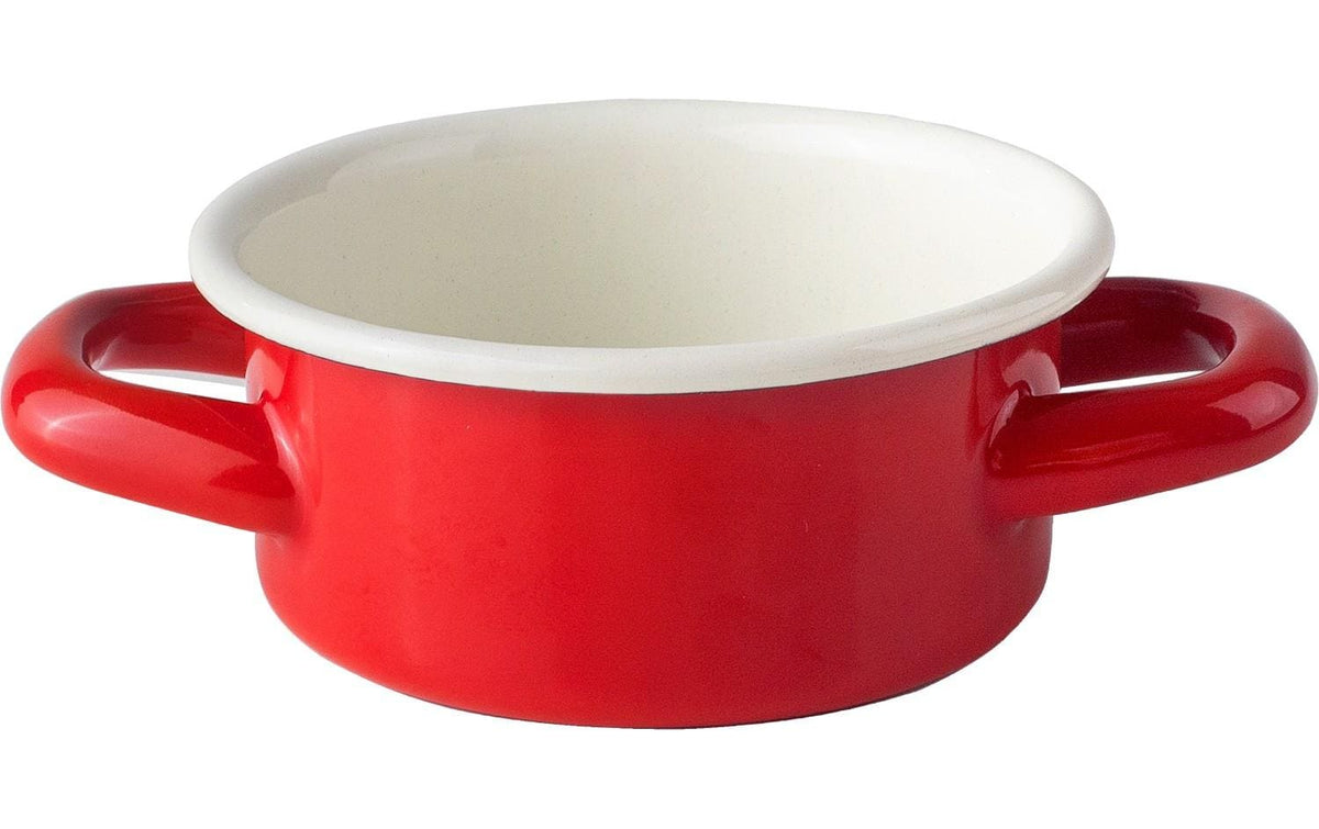 Ibili Schale rund Vintage fraise 10 x 5cm 3 x 200ml, Dia.12x4cm