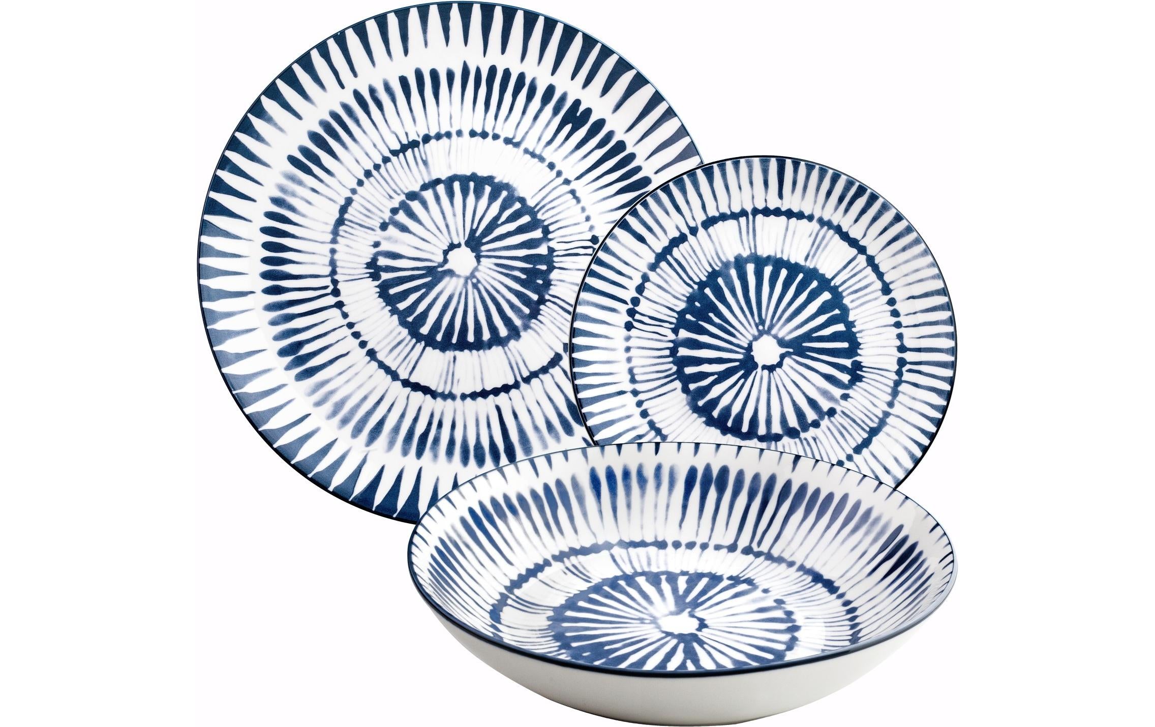 Ibili 12-teiliges Set Zeeland 26.8-20-19.2 cm
