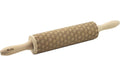 Ibili Wallholz Holz mit Muster Deko 39,5x 5 cm